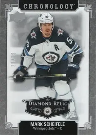 2019-20 Upper Deck Chronology - Diamond Relics #105 - Mark Scheifele - Winnipeg Jets