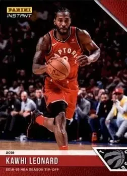2018-19 Panini Instant NBA #1 Kawhi Leonard