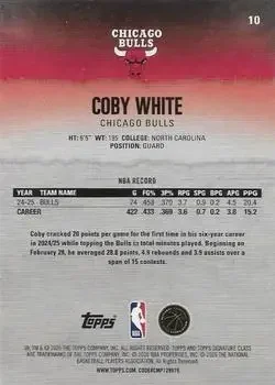 Back of Coby White