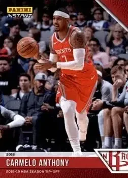 2018-19 Panini Instant NBA #3 Carmelo Anthony