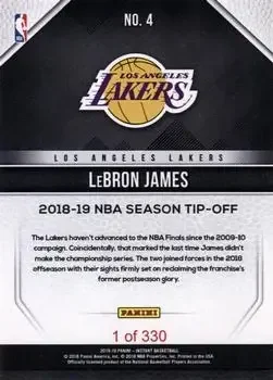 Back of LeBron James