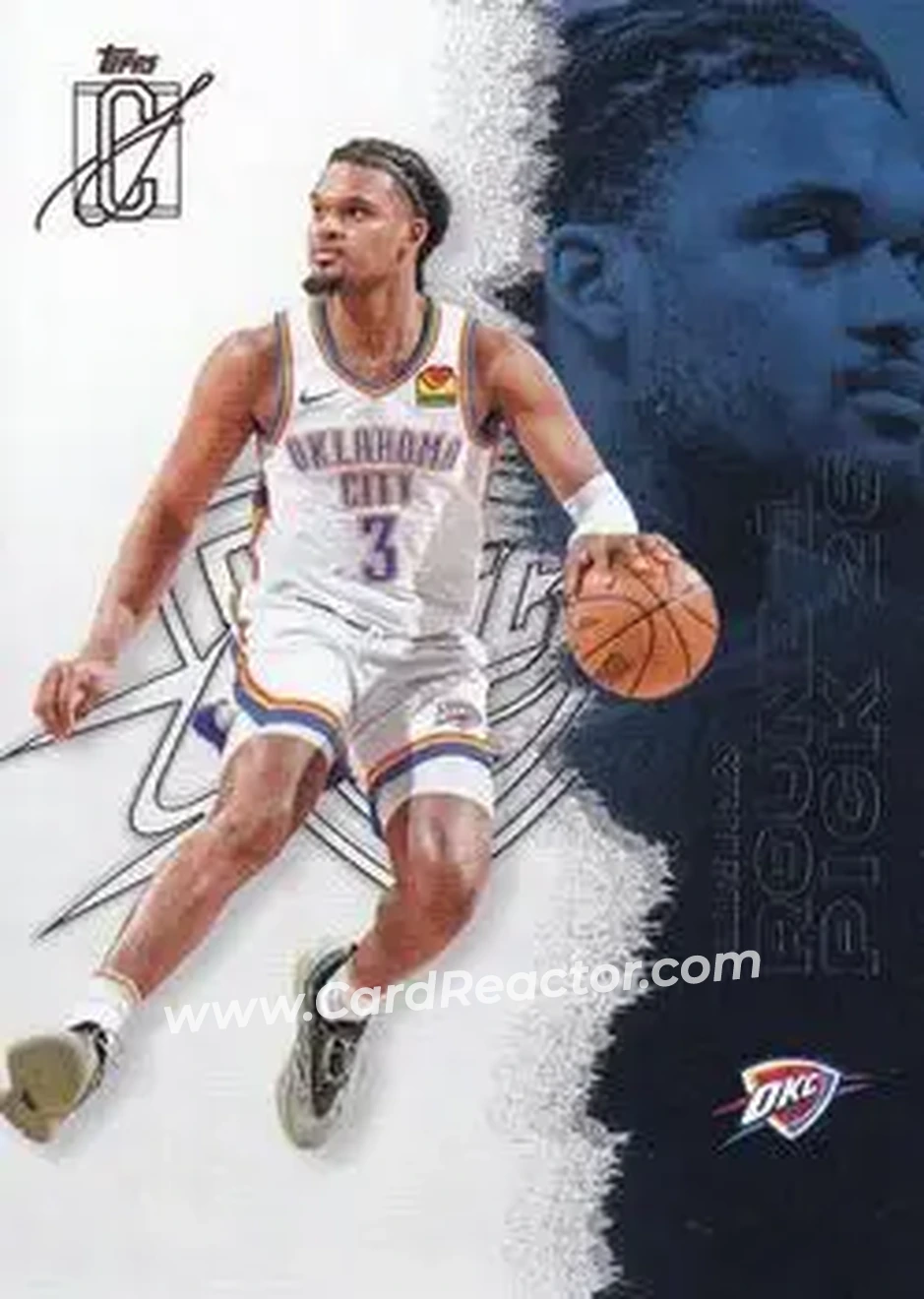 2025-26 Topps Signature Class #11 - Dillon Jones - Oklahoma City Thunder - Front