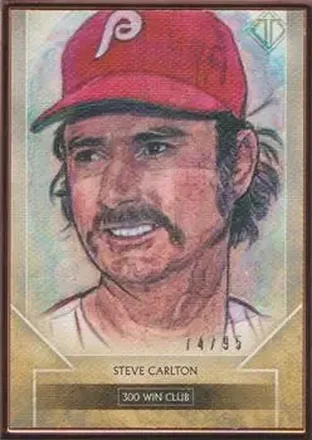 2020 Topps Transcendent Collection - Sketch Reproductions #TTCR-SC - Steve Carlton - Philadelphia Phillies