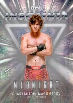 2025 Topps Midnight UFC - Insomnia Moonbeam #IN-3 - Sharabutdin Magomedov