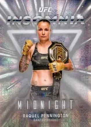 2025 Topps Midnight UFC - Insomnia Moonbeam #IN-7 - Raquel Pennington