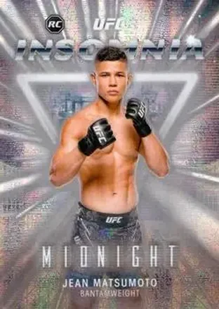 2025 Topps Midnight UFC - Insomnia Moonbeam #IN-9 - Jean Matsumoto