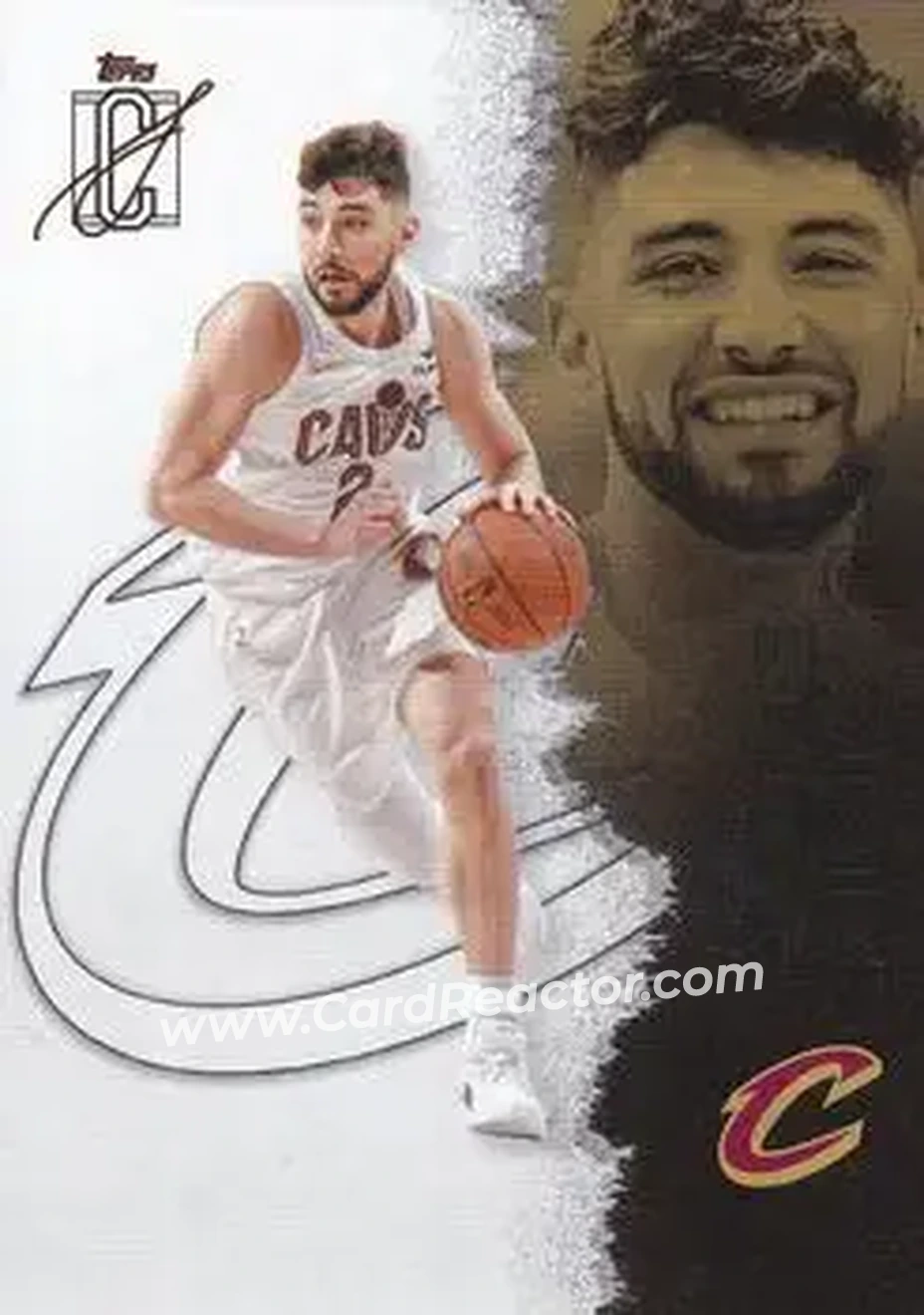 2025-26 Topps Signature Class #14 - Ty Jerome - Cleveland Cavaliers - Front