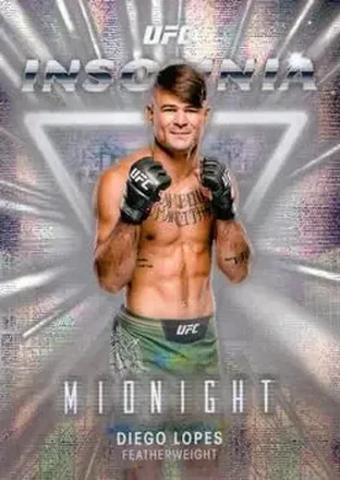 2025 Topps Midnight UFC - Insomnia Moonbeam #IN-11 - Diego Lopes