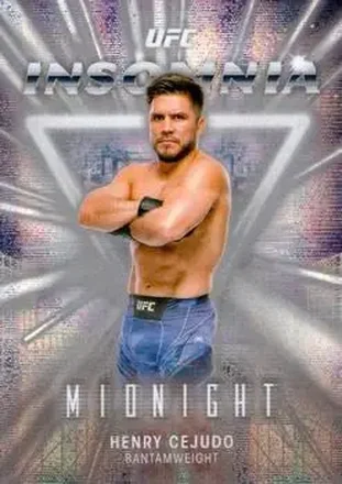 2025 Topps Midnight UFC - Insomnia Moonbeam #IN-13 - Henry Cejudo