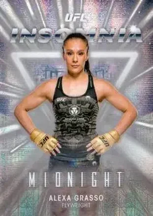 2025 Topps Midnight UFC - Insomnia Moonbeam #IN-18 - Alexa Grasso