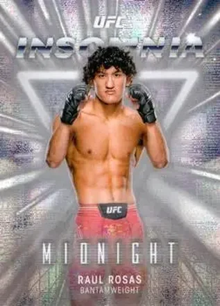 2025 Topps Midnight UFC - Insomnia Moonbeam #IN-21 - Raul Rosas