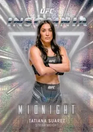 2025 Topps Midnight UFC - Insomnia Moonbeam #IN-25 - Tatiana Suarez