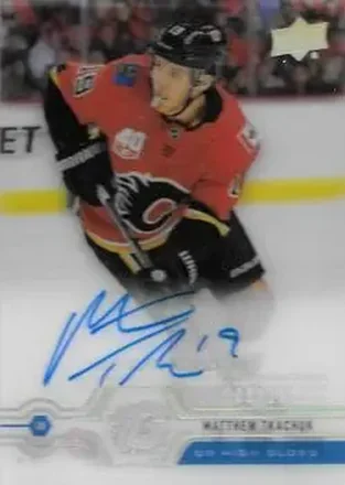 2019-20 Upper Deck Clear Cut - High Gloss #CC-MT - Matthew Tkachuk - Calgary Flames