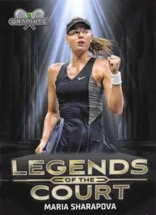 2024 Topps Graphite - Legends of the Court #LOC-MA - Maria Sharapova