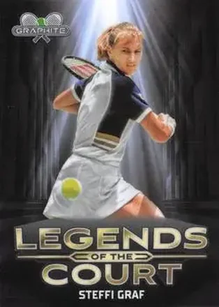 2024 Topps Graphite - Legends of the Court #LOC-SG - Steffi Graf