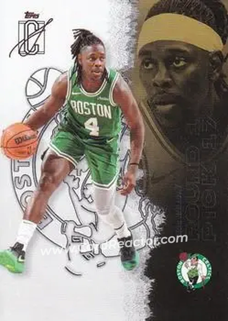 2025-26 Topps Signature Class #20 - Jrue Holiday - Boston Celtics - Front 2025-26 Topps Signature Class #20 - Jrue Holiday - Boston Celtics - Front
