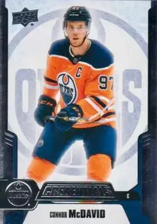 2019-20 Upper Deck Credentials #1 - Connor McDavid - Edmonton Oilers