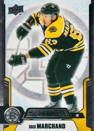 2019-20 Upper Deck Credentials #2 - Brad Marchand - Boston Bruins