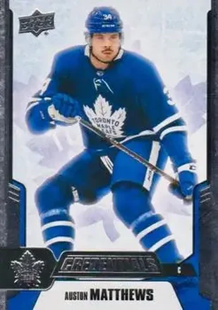 2019-20 Upper Deck Credentials #25 - Auston Matthews - Toronto Maple Leafs
