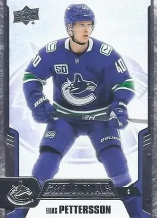 2019-20 Upper Deck Credentials #27 - Elias Pettersson - Vancouver Canucks