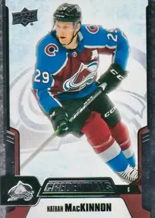 2019-20 Upper Deck Credentials #28 - Nathan MacKinnon - Colorado Avalanche