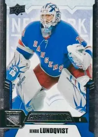 2019-20 Upper Deck Credentials #31 - Henrik Lundqvist - New York Rangers
