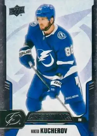 2019-20 Upper Deck Credentials #40 - Nikita Kucherov - Tampa Bay Lightning