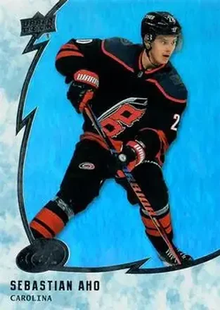 2019-20 Upper Deck Ice #13 - Sebastian Aho - Carolina Hurricanes