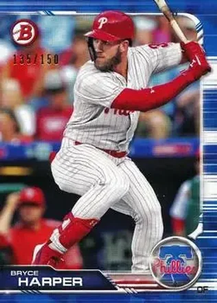 2019 Bowman - Blue #3 - Bryce Harper - Philadelphia Phillies