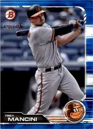 2019 Bowman - Blue #17 - Trey Mancini - Baltimore Orioles