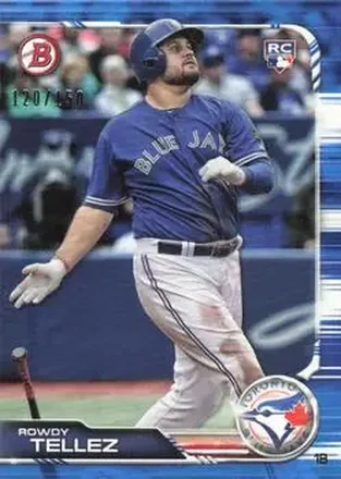 2019 Bowman - Blue #28 - Rowdy Tellez - Toronto Blue Jays