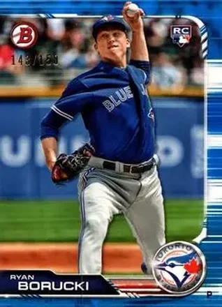 2019 Bowman - Blue #44 - Ryan Borucki - Toronto Blue Jays