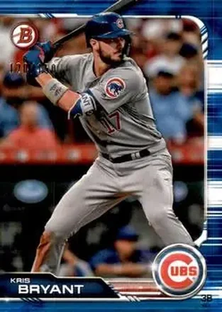 2019 Bowman - Blue #51 - Kris Bryant - Chicago Cubs