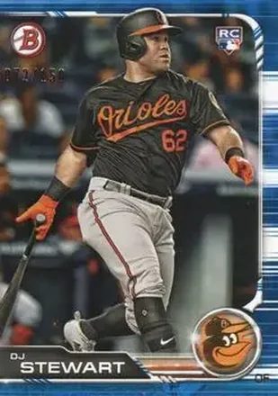 2019 Bowman - Blue #67 - DJ Stewart - Baltimore Orioles