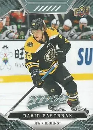 2019-20 Upper Deck MVP #5 - David Pastrnak - Boston Bruins