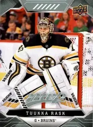2019-20 Upper Deck MVP #28 - Tuukka Rask - Boston Bruins