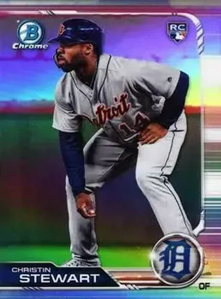 2019 Bowman Chrome #7b - Christin Stewart - Detroit Tigers
