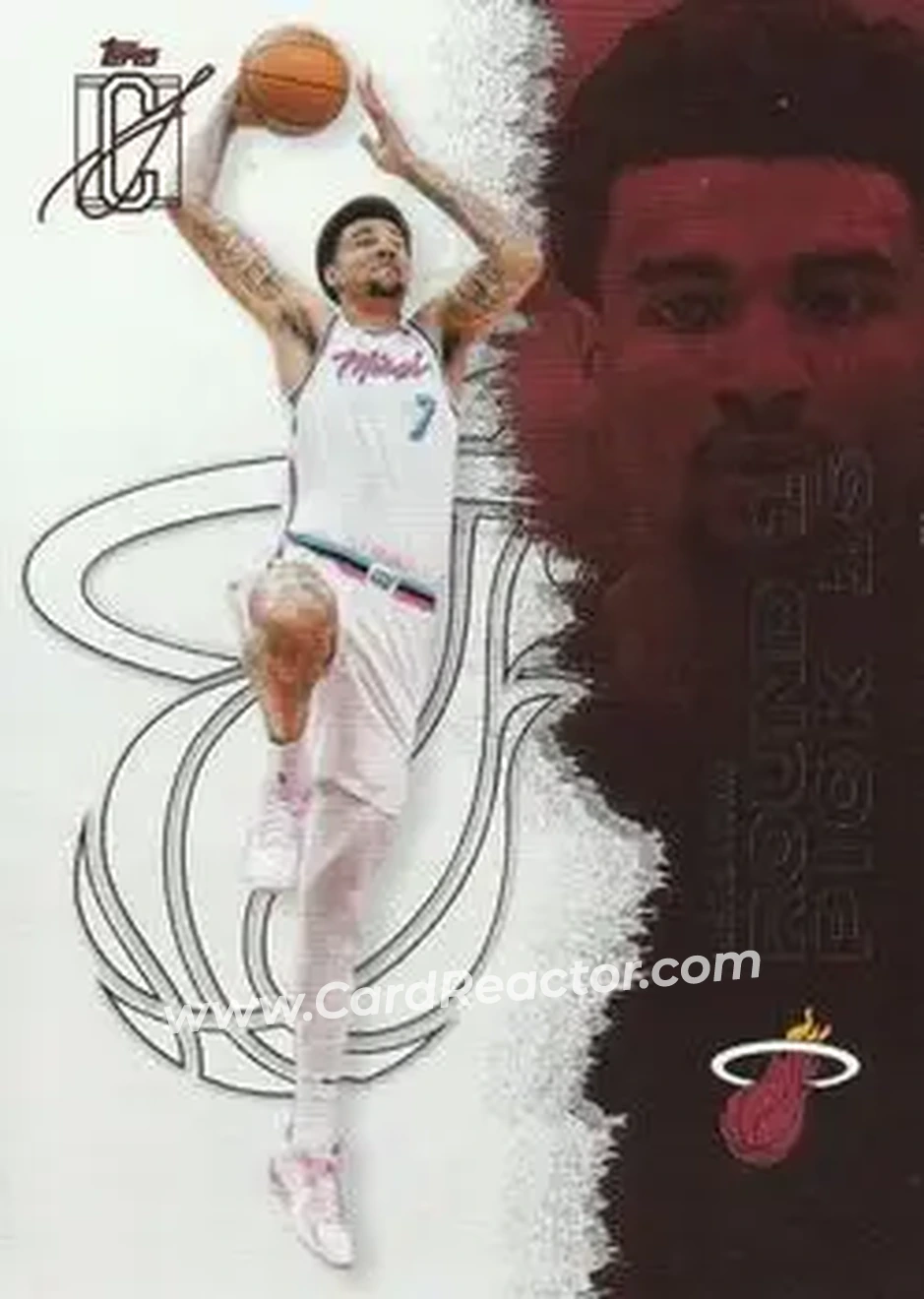 2025-26 Topps Signature Class #30 - Kel'el Ware - Miami Heat - Front