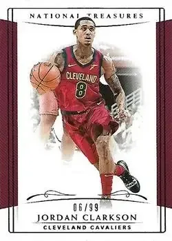 2018-19 Panini National Treasures #7 Jordan Clarkson