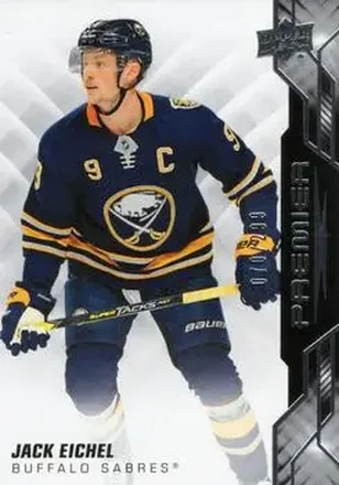 2019-20 Upper Deck Premier #21 - Jack Eichel - Buffalo Sabres