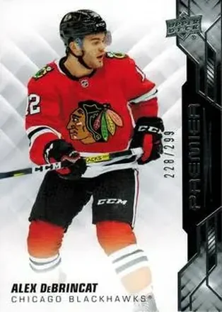 2019-20 Upper Deck Premier #27 - Alex DeBrincat - Chicago Blackhawks