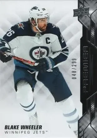 2019-20 Upper Deck Premier #35 - Blake Wheeler - Winnipeg Jets