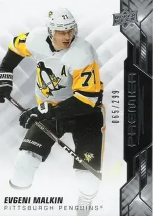 2019-20 Upper Deck Premier #37 - Evgeni Malkin - Pittsburgh Penguins
