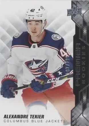 2019-20 Upper Deck Premier #59 - Alexandre Texier - Columbus Blue Jackets