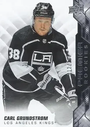 2019-20 Upper Deck Premier #61 - Carl Grundstrom - Los Angeles Kings