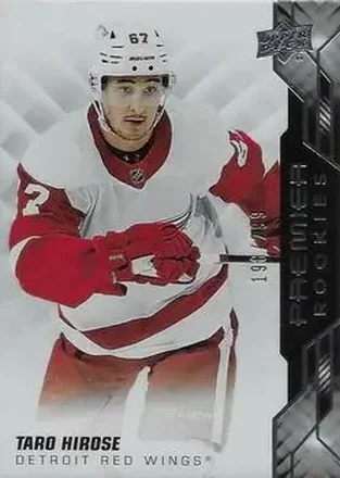 2019-20 Upper Deck Premier #82 - Taro Hirose - Detroit Red Wings