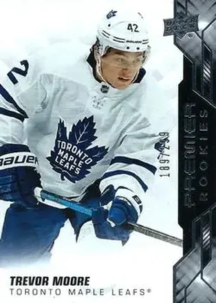 2019-20 Upper Deck Premier #88 - Trevor Moore - Toronto Maple Leafs