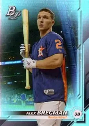 2019 Bowman Platinum #9b - Alex Bregman - Houston Astros