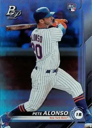 2019 Bowman Platinum #20b - Pete Alonso - New York Mets
