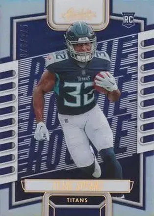 2023 Panini Absolute #129 - Tyjae Spears - Tennessee Titans
